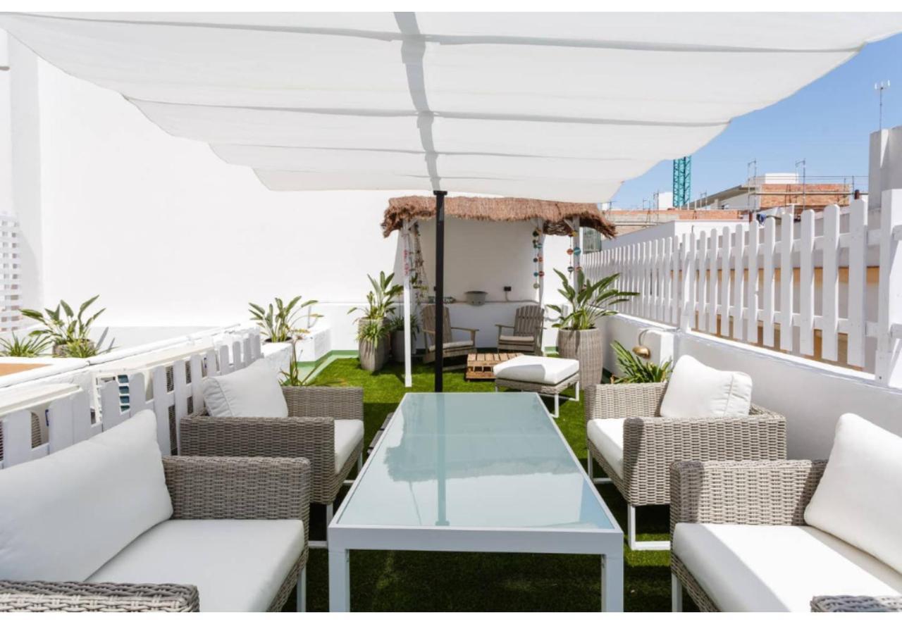 Terraza-Caleta Beach Home By Cadiz4Rentals المظهر الخارجي الصورة