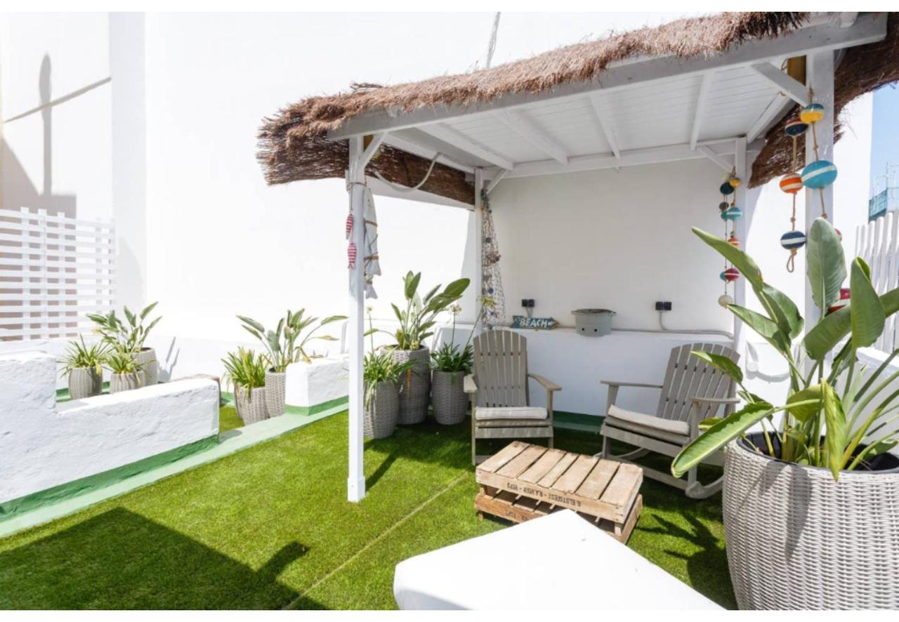 Terraza-Caleta Beach Home By Cadiz4Rentals المظهر الخارجي الصورة